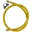 3/8" MegaFlow High-Speed Recovery Hose, 4', 1/4" x 1/4" Flare (Yellow)