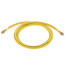 3/8" MegaFlow High-Speed Recovery Hose, 6', 1/4" x 1/4" Flare (Yellow)