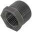 3/4" x 1/2" Steel Merchant Black Hex Bushing