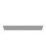 10" x 36" x 10" NEMA 1 Screw Cover Lay-In Wireway, Steel, Gray, No Knockouts, 101036-GSC1-NK
