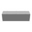 10" x 36" x 10" NEMA 1 Screw Cover Lay-In Wireway, Steel, Gray, No Knockouts, 101036-GSC1-NK