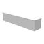 10" x 48" x 10" NEMA 3R Screw Cover Lay-In Wireway, Steel, Gray, No Knockouts, 101048-GSC3R-NK