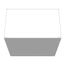 10" x 10" x 6" NEMA 1 Screw Cover Junction Box, Steel, Gray, No Knockouts, 10106-SC1-NK