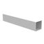 10" x 60" x 10" NEMA 1 Screw Cover Lay-In Wireway, Steel, Gray, No Knockouts, 101060-GSC1-NK