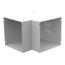 10" x 10" 90-Degree Side Elbow, NEMA 1, Steel, ANSI 61 Gray, 1010L90S