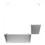 10" x 10" 90-Degree Side Elbow, NEMA 1, Steel, ANSI 61 Gray, 1010L90S