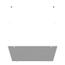 12" x 12" x 12" NEMA 1 Screw Cover Lay-In Wireway, Steel, Gray, No Knockouts, 121212-GSC1-NK