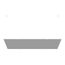 12" x 24" x 12" NEMA 1 Screw Cover Lay-In Wireway, Steel, Gray, No Knockouts, 121224-GSC1-NK