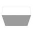 12" x 4" x 12" NEMA 1 Screw Cover Junction Box, Steel, Gray, No Knockouts, 12124-SC1-NK