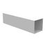 12" x 48" x 12" NEMA 1 Screw Cover Lay-In Wireway, Steel, Gray, No Knockouts, 121248-GSC1-NK