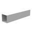 12" x 60" x 12" NEMA 1 Screw Cover Lay-In Wireway, Steel, Gray, No Knockouts, 121260-GSC1-NK