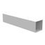 12" x 72" x 12" NEMA 1 Screw Cover Lay-In Wireway, Steel, Gray, No Knockouts, 121272-GSC1-NK
