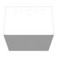 12" x 8" x 12" NEMA 1 Screw Cover Junction Box, Steel, Gray, 12128-SC1
