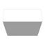 16" x 16" x 6" NEMA 1 Screw Cover Junction Box, Steel, Gray, No Knockouts, 16166-SC1-NK