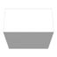 18" x 18" x 10" NEMA 1 Screw Cover Junction Box, Steel, Gray, No Knockouts, 181810-SC1-NK