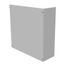 18" x 18" x 6" NEMA 1 Screw Cover Junction Box, Steel, Gray, No Knockouts, 18186-SC1-NK