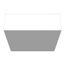 18" x 18" x 6" NEMA 1 Screw Cover Junction Box, Steel, Gray, No Knockouts, 18186-SC1-NK