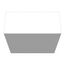 18" x 18" x 8" NEMA 1 Screw Cover Junction Box, Steel, Gray, No Knockouts, 18188-SC1-NK