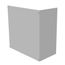 24" x 24" x 12" NEMA 1 Screw Cover Junction Box, Steel, Gray, No Knockouts, 242412-SC1-NK
