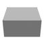 24" x 24" x 12" NEMA 1 Screw Cover Junction Box, Steel, Gray, No Knockouts, 242412-SC1-NK