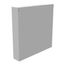 24" x 24" x 4" NEMA 1 Screw Cover Junction Box, Steel, Gray, 24244-SC1