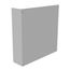 24" x 24" x 6" NEMA 1 Screw Cover Junction Box, Steel, Gray, No Knockouts, 24246-SC1-NK