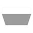 24" x 24" x 6" NEMA 1 Screw Cover Junction Box, Steel, Gray, No Knockouts, 24246-SC1-NK