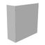 30" x 30" x 10" NEMA 1 Screw Cover Junction Box, Steel, Gray, No Knockouts, 303010-SC1-NK