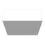 30" x 30" x 10" NEMA 1 Screw Cover Junction Box, Steel, Gray, No Knockouts, 303010-SC1-NK