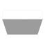 30" x 30" x 8" NEMA 1 Screw Cover Junction Box, Steel, Gray, No Knockouts, 30308-SC1-NK