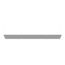 4" x 24" x 4" NEMA 1 Screw Cover Lay-In Wireway, Steel, Gray, No Knockouts, 4424-GSC1-NK