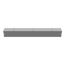 4" x 36" x 4" NEMA 1 Screw Cover Lay-In Wireway, Steel, Gray, No Knockouts, 4436-GSC1-NK