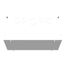 6" x 12" x 6" NEMA 1 Screw Cover Lay-In Wireway, Steel, Gray, With Knockouts, 6612-GSC1