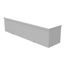 6" x 24" x 6" NEMA 3R Screw Cover Lay-In Wireway, Steel, Gray, No Knockouts, 6624-GSC3R-NK