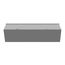 6" x 24" x 6" NEMA 3R Screw Cover Lay-In Wireway, Steel, Gray, No Knockouts, 6624-GSC3R-NK
