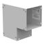 6" x 6" 90-Degree Side Elbow, NEMA 1, Steel, ANSI 61 Gray, 66L90S