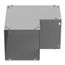 6" x 6" 90-Degree Side Elbow, NEMA 1, Steel, ANSI 61 Gray, 66L90S