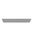 8" x 24" x 8" NEMA 1 Screw Cover Lay-In Wireway, Steel, Gray, No Knockouts, 8824-GSC1-NK