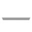 8" x 36" x 8" NEMA 3R Screw Cover Lay-In Wireway, Steel, Gray, No Knockouts, 8836-GSC3R-NK
