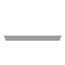 8" x 36" x 8" NEMA 3R Screw Cover Lay-In Wireway, Steel, Gray, With Knockouts, 8836-GSC3R