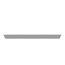 8" x 48" x 8" NEMA 3R Screw Cover Lay-In Wireway, Steel, Gray, No Knockouts, 8848-GSC3R-NK