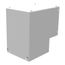 8" x 8" 90-Degree Corner Elbow, NEMA 1, Steel, ANSI 61 Gray, 88L90C