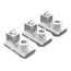 Tap Connector Kit, Internal Hex Set Screw, 12-1/0 AWG, Aluminum, K4977-INT