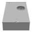 320A Ringless Meter Socket with Lever Bypass, 4-Jaw, 1-Position, 1-Phase, NEMA 3R, U2448-X