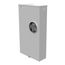 320A Ringless 1-Position Meter Socket, Lever Bypass, 4-Jaw, 3-Phase, 600V, NEMA 3R, U2594-X