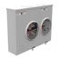 200A Ringless 2-Position Meter Socket, 4-Jaw, 1-Phase, 300V, NEMA 3R, U2601-XL