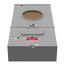 100A Ringless Meter Main with Lever Bypass, 1-Phase, 240V, NEMA 3R, Barrel Lock, U3741-XL-100-BL