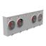 125A Ringless 4-Position Meter Socket, Lever Bypass, 4-Jaw, 1-Phase, 300V, NEMA 3R, U3764-XL