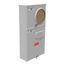 200A Ring-Type 1-Position Meter Socket, 4-Jaw, 1-Phase, 240V, NEMA 3R, U3798-O-200