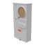 200A Ring-Type 1-Position Meter Socket, 4-Jaw, 1-Phase, 240V, NEMA 3R, U3798-O-200